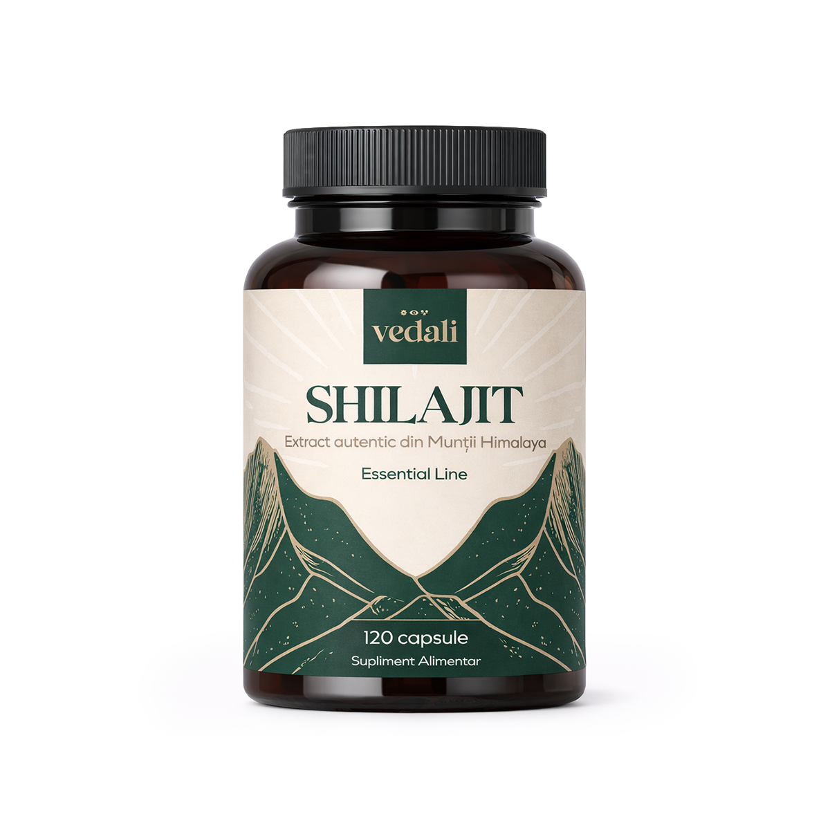 Vedali Shilajit — 120 Capsules